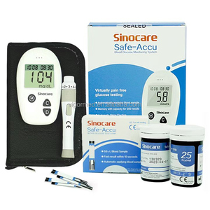 Monitor de Glucosa en Sangre No Invasivo Seguro y Preciso <span class=keywords><strong>Sinocare</strong></span>, Tiras Reactivas para la Prueba de Glucosa en Sangre, Medidor de Glucosa en Sangre Portátil - Product Image 5