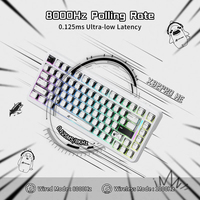 Clavier de jeu ATTACK SHARK X82PRO HE avec interrupteurs magnétiques, clavier de jeu ATTACKSHARK X82 PRO pour ordinateur portable