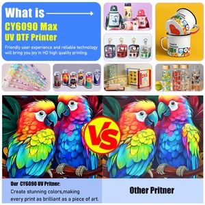 Colorsun Inkjet A1 UV Printer 6090 Machine Printing UV AB Film Spot Color Printer 6090 UV Flatbed Printer for Phone Cases Etc - Product Image 2