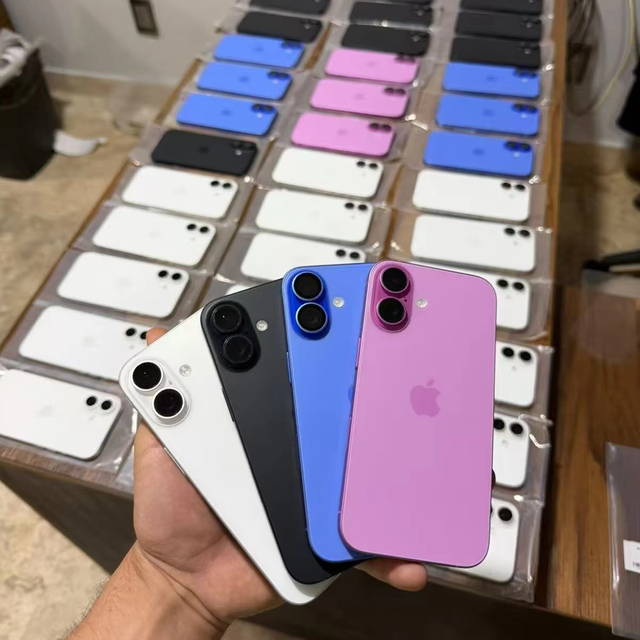 Wholesale Unlocked Non activated Same As New for iPhone 16 ASIS+ Refurbished Phones 100% Battery with Apple Sealed Package