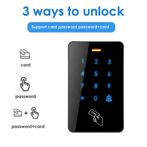 Cheap Price Smart Security Standalone <strong>Touch</strong> Screen Keypad Door Lock Proximity RFID 125KHZ Card Indoor <strong>Access</strong> <strong>Controller</strong> <strong>Supplier</strong> - Product Image 2