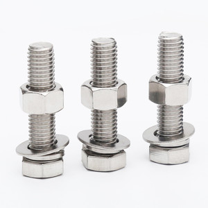 Fabricantes Chinos de Tuercas, Pernos y Tornillos Hexagonales de Acero Inoxidable 304 316, Grado 8.8 10, Galvanizados, al por Mayor - Product Image 2