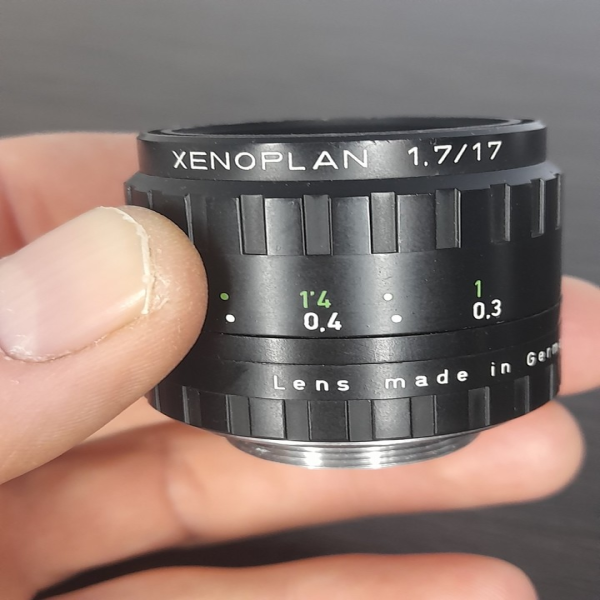 Brand New Xenoplan 1717mm German Cine Lens M25 Cmount Brand New Original Spot Plc for PLC