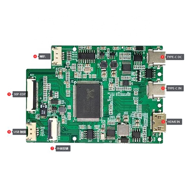 15.6 inch TFT LCD display control module with built-in TYPE-C function HD-MI LCD