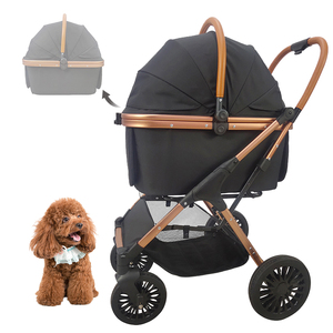 Carrello Portatile per Cani con Ruote, Box da Viaggio per Cuccioli, Passeggino Giocattolo per Bambini, Il Miglior Passeggino 3 in 1 - Product Image 1
