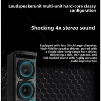 Altavoz Profesional de Alta Potencia para Conferencias y Escenarios, Columna de Sonido con Subwoofer de 12 y 15 Pulgadas, Mezcla DSP