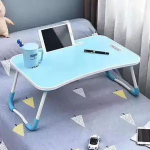 Modern Simple Foldable Computer Desk Lazy Folding Laptop Table For Home Office Or Bedroom Furniture