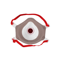 Masque demi-visage réutilisable FFP3 SAFETYBOY YL1625 avec coussinets de nez en PU, 4 couches, respectueux de la peau, protection contre la poussière, masque pour cloisons sèches pour le secteur de la construction