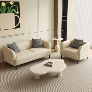 Canapé double deux places moderne avec base en métal pour petits appartements, salon, hôtel, bureau, réception, <span class=keywords><strong>location</strong></span> - Product Image 4