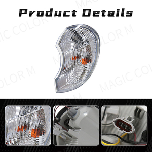 Faro Halógeno <span class=keywords><strong>para</strong></span> Auto, Luz Diurna DRL, Luz Antiniebla, Luz de Esquina, Luz Ancha <span class=keywords><strong>para</strong></span> <span class=keywords><strong>Hyundai</strong></span> <span class=keywords><strong>Terracan</strong></span> 2001 2002 2003 2004 2005 2006 - Product Image 3