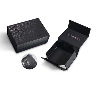 Impresión personalizada de lujo Cierre de papel de embalaje plegable <span class=keywords><strong>Caja</strong></span> de regalo rígida magnética con tapa - Product Image 1