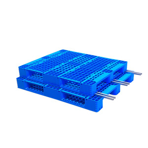 Manufacturer's Best-selling Heavy-duty Industrial Stackable Plastic <strong>Pallets</strong> Steel <strong>Bars</strong> - Product Image 4