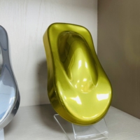 Peinture polyvalente effet miroir doré, revêtement électrostatique en poudre pour bateaux, caoutchouc, meubles, plastique, jantes en alliage