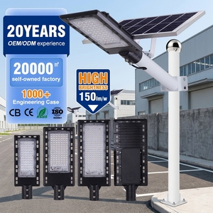 Venta Directa de Fábrica <span class=keywords><strong>BEWAY</strong></span>, Farola Solar LED para Exteriores, Impermeable IP65, con Batería de Litio, 60watt, 120watt, 180watt - Product Image 1