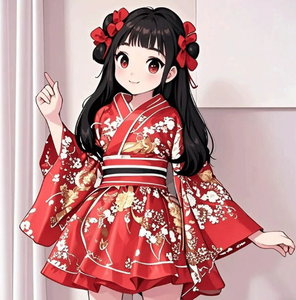 ชุดกิโมโนญี่ปุ่นแบบดัดแปลงสำหรับผู้หญิง ชุดคลุมอาบน้ำ ชุดคอสเพลย์ฤดูร้อน ชุดอนิเมะ เซ็กซี่ หวาน น่ารัก สไตล์อีโคปาร์ตี้ ชุดกิโมโนสาวน่ารัก - Product Image 3