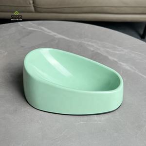 Diseñado para <span class=keywords><strong>Beagle</strong></span> Dogs Oval No Spill Dog Bowl Dish Elevated Dog Bowl - Product Image 2