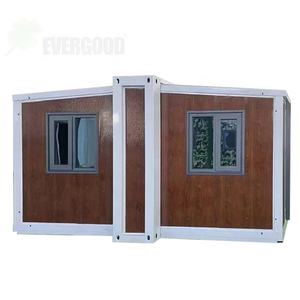 Assembler rapidement 16 pieds Portable pliable cabine bureau extensible minuscule Houseelet préfabriqué maison pliante conteneur maison - Product Image 1