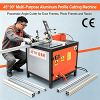 Prix attractif : Machine à couper le bois à 45, 90 et 120 degrés, coupeur d'angles pour cadres, machine à découper les cadres photo