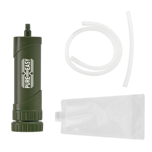 <span class=keywords><strong>Portable</strong></span> 0.01 microns extérieur purificateur d'eau manuel UF filtre à eau paille pour Camping randonnée survie d'urgence - Product Image 3