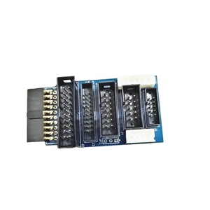 Per <span class=keywords><strong>J</strong></span> LINK V8 V9 adattatore piastra JTAG a SWD multifunzione per ULINK2 STLINK V2 Multi-funzione scheda di commutazione 2.54 cavo piatto - Product Image 1