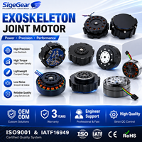 Moteur articulaire léger pour exosquelette robotique avec commande intégrée, couple élevé et faible jeu pour la robotique humanoïde