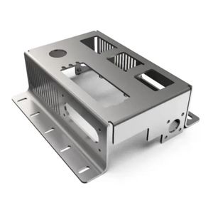 定制加工服务激光切割和弯曲铝不锈钢钣金制造，用于工业自动化 - Product Image 2