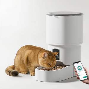 WiFi Smart Timer Auto Pet <b>Feeder</b> - App-Controlled <b>Cat</b> Food Dispenser - Product Image 2