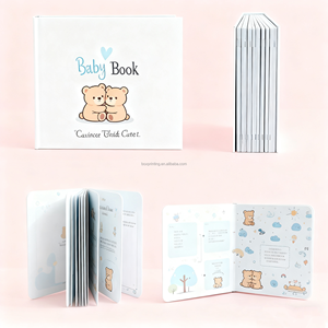 Album photo personnalisable et exquis pour bébé, carnet de souvenirs de <span class=keywords><strong>naissance</strong></span> pour jeunes parents - Product Image 3