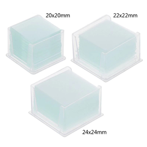 Consommables de pathologie de laboratoire de différentes tailles de verre de couverture jetable 24x40mm pour <span class=keywords><strong>microscope</strong></span> - Product Image 5