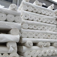 Tissu de doublure et de rembourrage en pongé 100 % polyester imperméable 75D 210T, prix de gros usine