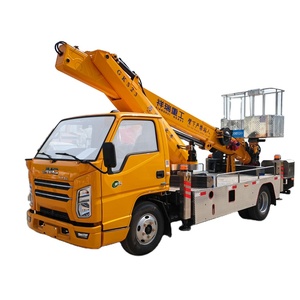 22m DIESEL Hướng dẫn sử dụng xe tải manlift gắn 27m 25m thứ hai tay telescoping trên không làm việc nền tảng mới thủy lực nâng nền tảng - Product Image 1