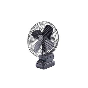 Ventilateurs décoratifs d'extérieur en acier avec capteur de mouvement, alimentés par batterie 18V, pour bricolage, jardin, maison, garage, surveillance de sécurité - Product Image 4