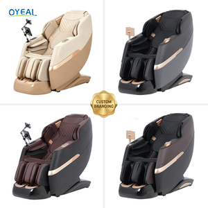 OYEAL 3D <b>Zero</b> <b>Gravity</b> <b>Chair</b> Shiatsu LED Screen Airbags Modern Leather Voice Control Musical Function - Product Image 3