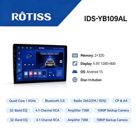 GPS Navigasi 9 Inch Universal 2 Din Car Stereo Android Player Radio FM Layar Sentuh Audio Mobil