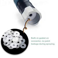 Accessoires pour pistolet de peinture sans air, brosse à rouleau électrique, alliage d'aluminium télescopique, auto-amorçant, application de peinture murale, peinture au latex