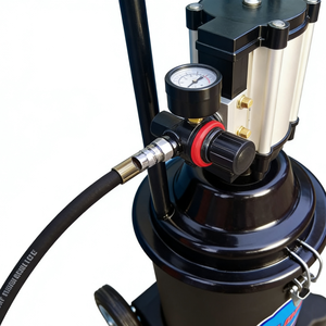 Lubricador de Grasa Neumático con Relación de 80:1, Bomba de Grasa Neumática de Alta Presión de 12L, 1200g/Min - Product Image 4