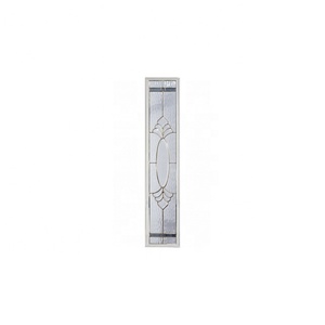 Porte d'entrée en bois avec verre dépoli pour jardins, salles de bain, bureaux et chambres à coucher - Product Image 5