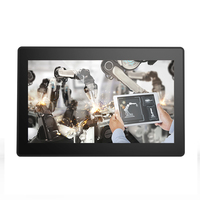 Ordinateur industriel fiable à écran tactile de 13.3 pouces avec processeur Intel J1900 sans ventilateur et SSD de 4 Go de RAM 128 Go pour les usines