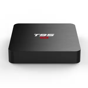 Android tv box ODM للبيع بالجملة T95S2 شبكة قمة مجموعة Amlogic tv الذكي 4k يمكن تخصيصها universal ip tv.