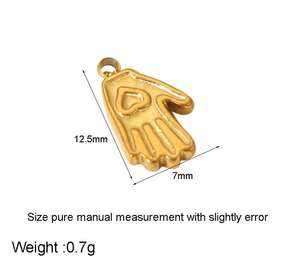 Breloques en acier inoxydable perle coeur Western <span class=keywords><strong>Cowboy</strong></span> botte papillon croix pendentif pour la fabrication de bijoux bracelet à bricoler soi-même collier boucle d'oreille - Product Image 4