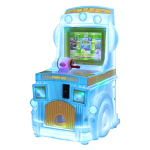 Máquina de pesca automática de diversões, máquina infantil de jogos de peixes operados com moedas, máquina de arcade das crianças