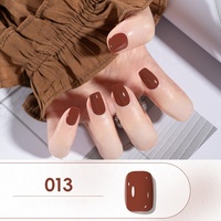 Vernis à ongles pelable KUDAN Square 10ml Bourgogne, brillance intense, sûr pour la manucure quotidienne en salon, marque privée