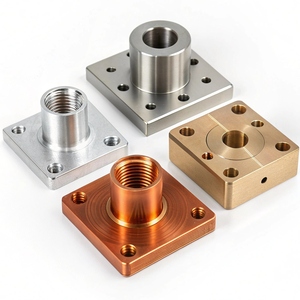 Composants en aluminium usinés CNC, différentes couleurs, pièces métalliques anodisées pour assemblage mécanique - Product Image 3