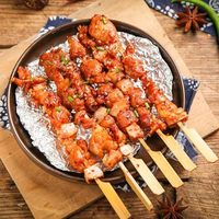 Brochettes de barbecue en bambou jetables, bâtonnets de kebab en bois naturel pour grillades, satay, restaurant, fête en plein air, fournitures de cuisine