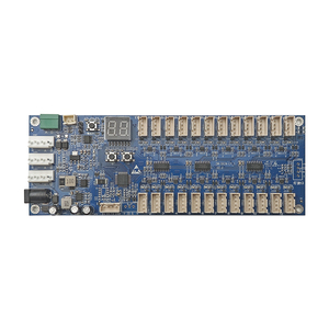 Tablero de Control Inteligente para Casilleros con 24 Canales RS-485 y Cerradura Electrónica para Casilleros de Lavandería Inteligentes de Acero para Exteriores - Product Image 2