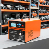Chargeur de batterie de voiture automatique haute puissance HX-H-800 43A 12V 24V, chargeur intelligent portable pour batteries lithium et plomb-acide, certifié CE RoHS