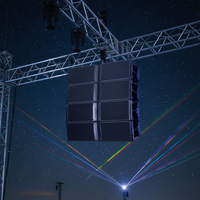 Sistema de Sonido Line Array de Tres Vías de 12 Pulgadas, Profesional para Grandes Escenarios, Audio Profesional para Exteriores, Pasivo, Neodimio, 2200W AC, Sonido Envolvente