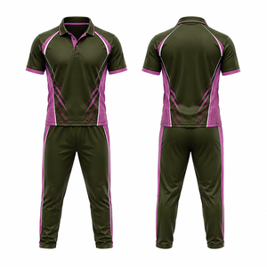 Proveedor Profesional de Uniformes de Cricket, Ropa de Equipo Personalizada con Nombres y Números Personalizados y Estampado por Sublimación para Entrenamiento - Product Image 5