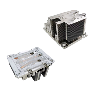 ฮีทซิงค์ทองแดงแบบโปรไฟล์ต่ำ 2U สำหรับโปรเซสเซอร์ รองรับแพลตฟอร์ม 2258V7 สำหรับการติดตั้งเซิร์ฟเวอร์แบบความหนาแน่นสูง - Product Image 2