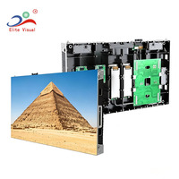 Modules d'affichage LED intérieurs à double système pour hall, salon, convention, écran publicitaire LED à performance stable